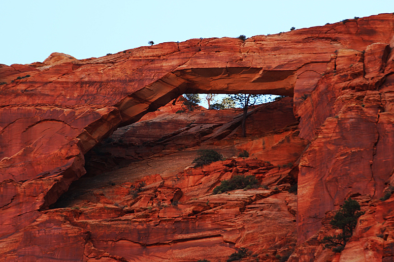 Eye of Heaven aka. Water Canyon Arch [Water Canyon - Canaan Mountain]