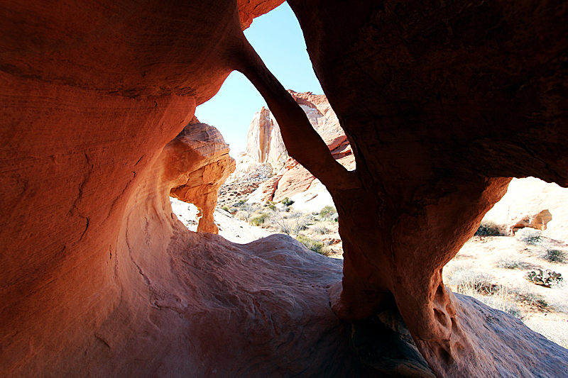 Valley of Fire - Zwei Hikes [Rainbow Vista - Fire Wave and Seven Wonders Loop]