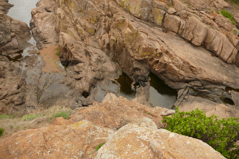 USA Hiking Database: Bilder Forty Foot Hole [Wichita Mountains] - Pictures Forty Foot Hole [Wichita Mountains]