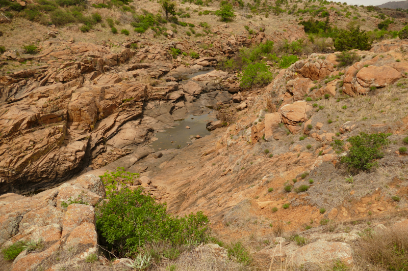 USA Hiking Database: Bilder Forty Foot Hole [Wichita Mountains] - Pictures Forty Foot Hole [Wichita Mountains]