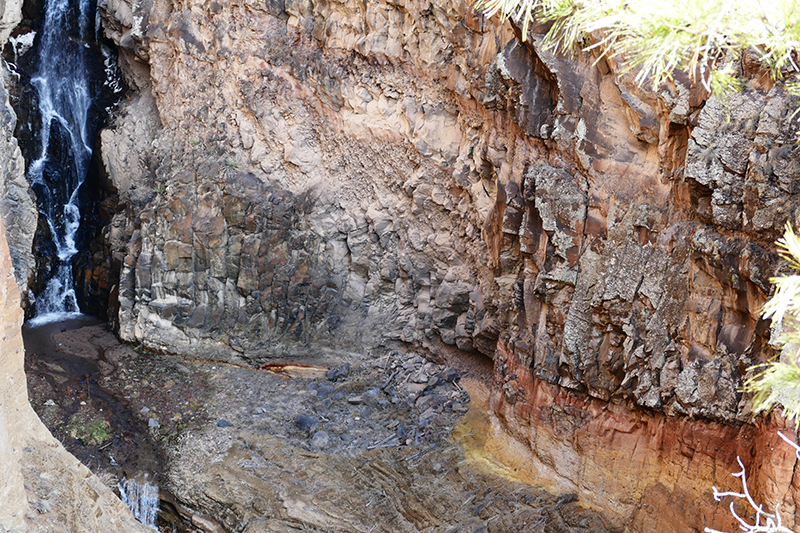 Frijoles Canyon and Falls [Canon de Los Frijoles - Bandelier National Monument]