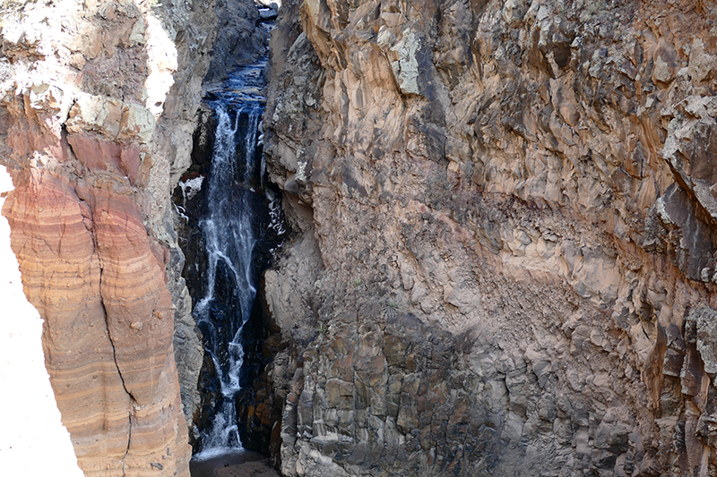 Frijoles Canyon and Upper Falls