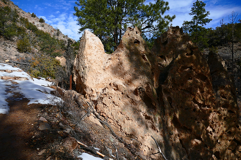 Frijoles Canyon and Falls [Canon de Los Frijoles - Bandelier National Monument]