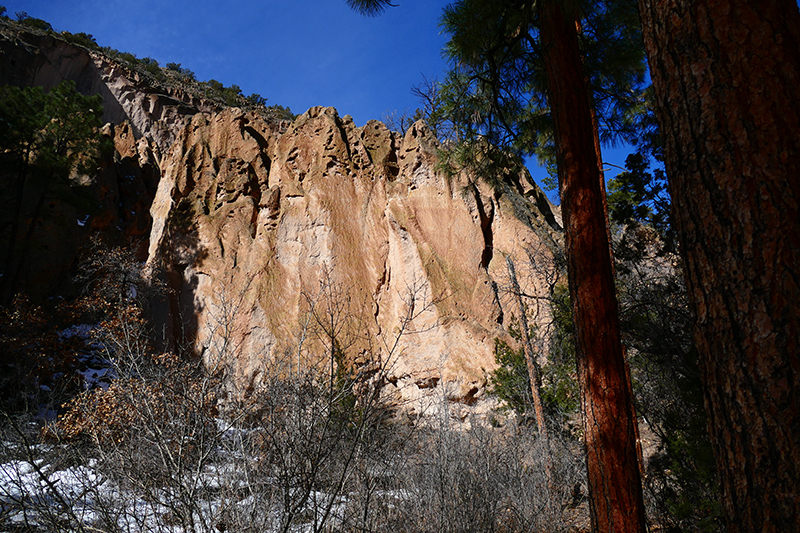 Frijoles Canyon and Falls [Canon de Los Frijoles - Bandelier National Monument]