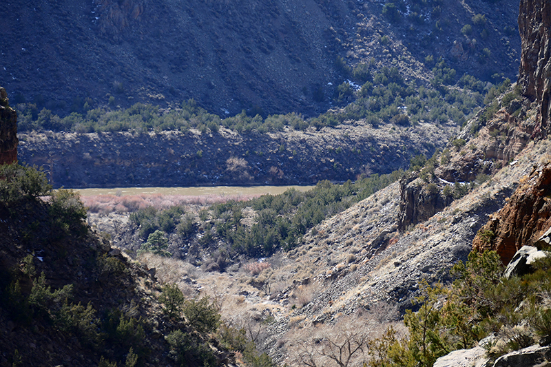 Frijoles Canyon and Upper Falls