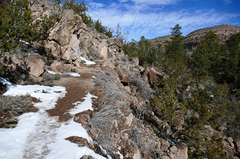 Frijoles Canyon and Falls [Canon de Los Frijoles - Bandelier National Monument]