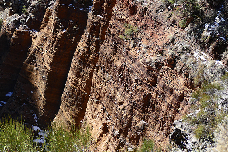 Frijoles Canyon and Falls [Canon de Los Frijoles - Bandelier National Monument]