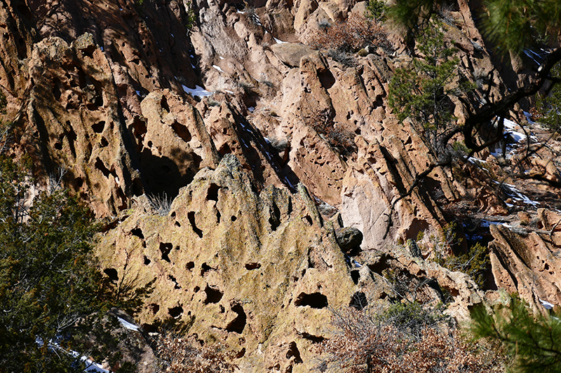 Frijoles Canyon and Falls [Canon de Los Frijoles - Bandelier National Monument]