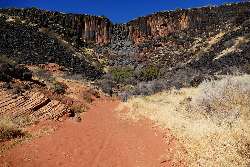 USA Hiking Database: Grapevine Trail [Red Cliffs National Conservation Area]