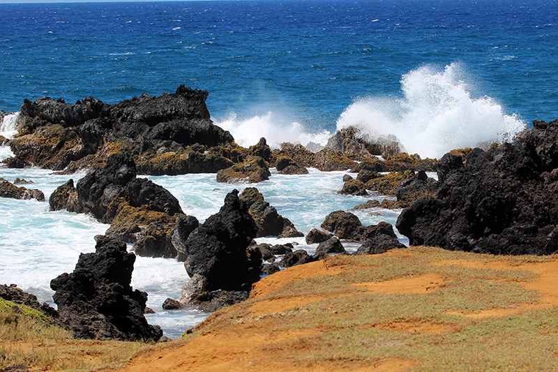 Green Sand Beach Trail bis zur Mahana Bay [Big Island - Hawaii]