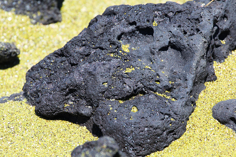 Green Sands Beach Mahana Bay Big Island Hawaii