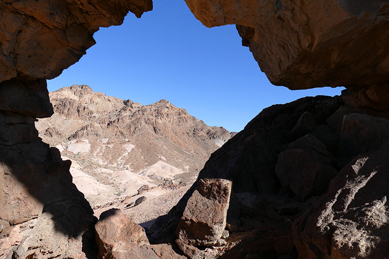 Tree Arch Hill Chocolate Mountains