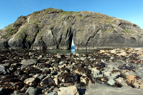 Arch Rock aka. Harris Beach Arch [V20-37]