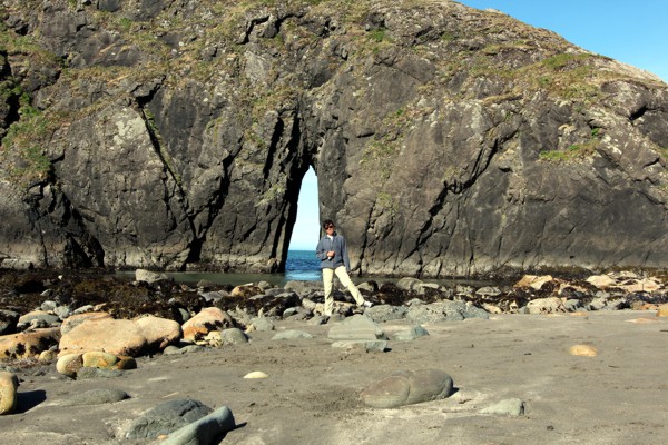 Arch Rock aka. Harris Beach Arch [V20-37]