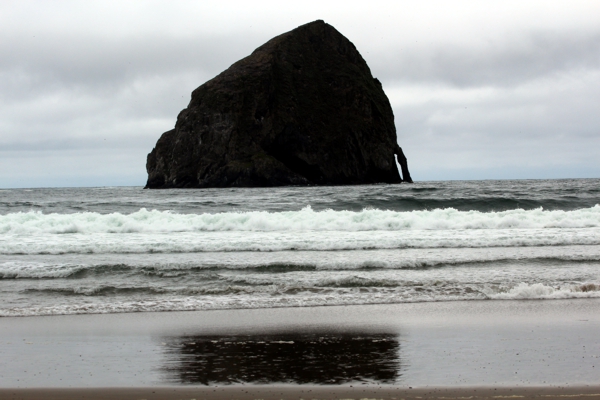 Haystack Rock Arch [Cape Kiwanda]