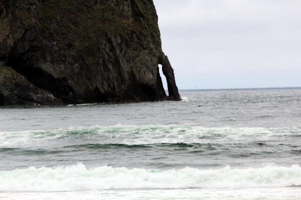 Haystack Rock Arch [Cape Kiwanda]