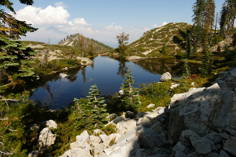 Heart and Castle Lake [Shasta Trinity National Forest]