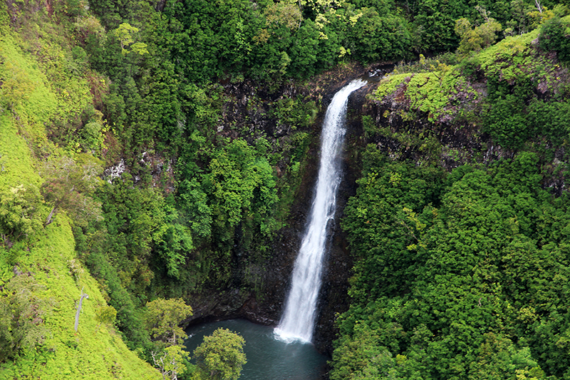 Kaua'i von oben Helikopterflug