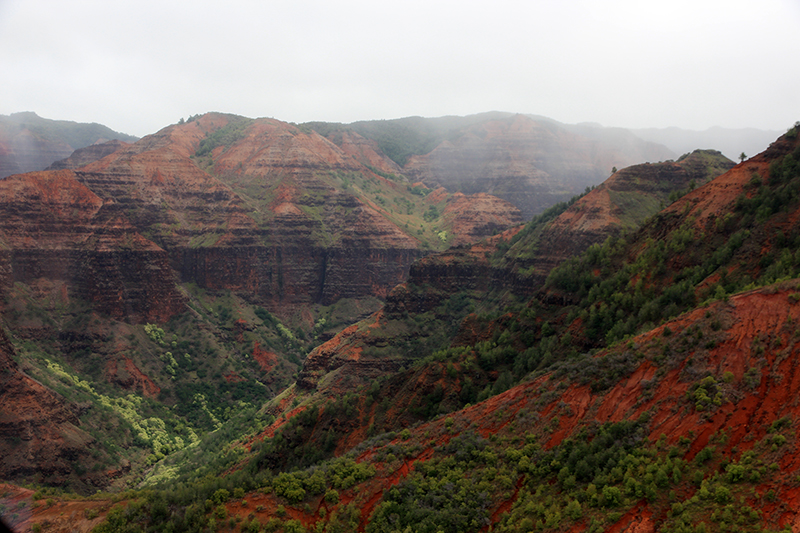 Kaua'i von oben Helikopterflug