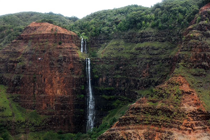 Kaua'i von oben Helikopterflug