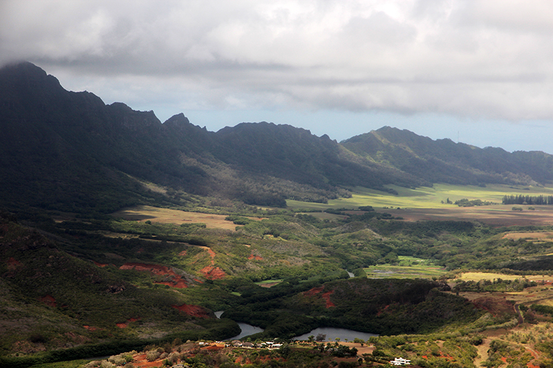 Kaua'i von oben Helikopterflug