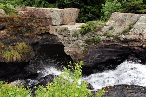 High Falls Natural Bridge