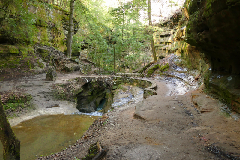 Hocking Hills State Park [Ash Cave, Upper Falls, Lower Falls, Cedar Falls, Old Man's Cave