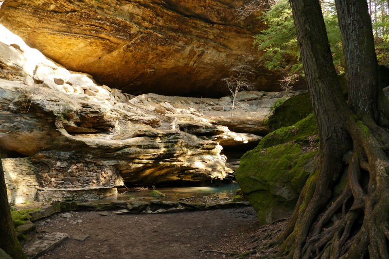 Hocking Hills State Park [Ash Cave, Upper Falls, Lower Falls, Cedar Falls, Old Man's Cave