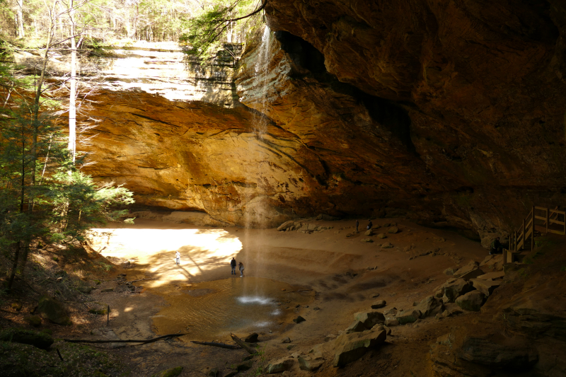 Hocking Hills State Park [Ash Cave, Upper Falls, Lower Falls, Cedar Falls, Old Man's Cave