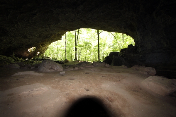 Indian Rockhouse Cave Arch