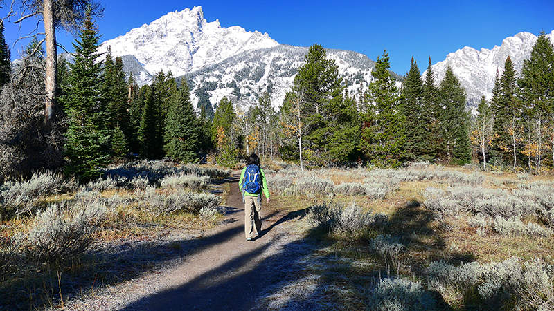 USA Hiking Database: Bilder der Wanderung - Pictures of the hike