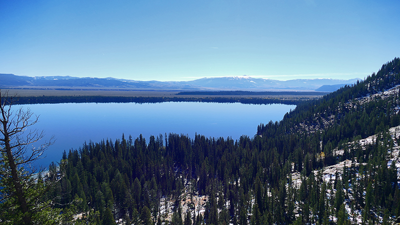 Jenny Lake Inspiration Point String Lake Grand Teton National Park