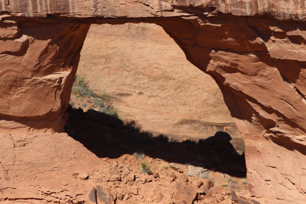 Jewel Tibbetts Arch aka. Hell Roaring Window [Hell Roaring Canyon]