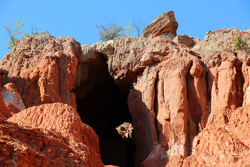 Judy's Arch aka. The Big Cave Palo Duro Canyon State Park