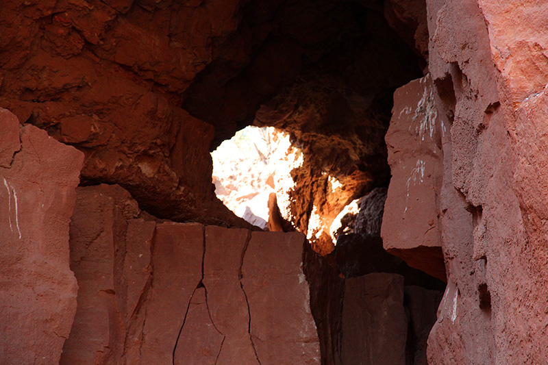 Judy's Arch aka. The Big Cave Palo Duro Canyon State Park