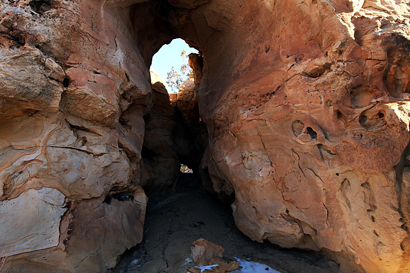 Keyhole Arch Blanco Canyon