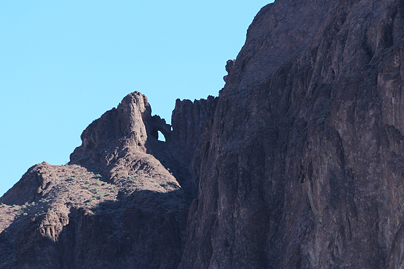 Kofa Twin Arches Castle Dome Mountains