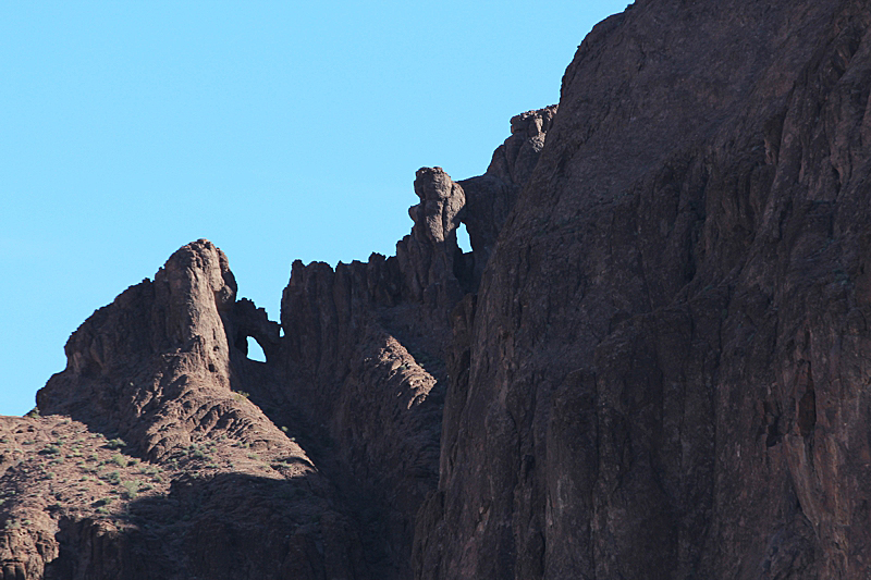 Kofa Twin Arches Castle Dome Mountains