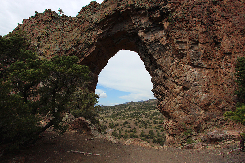 La Ventana Saguache Arch Rio Grande National Forest