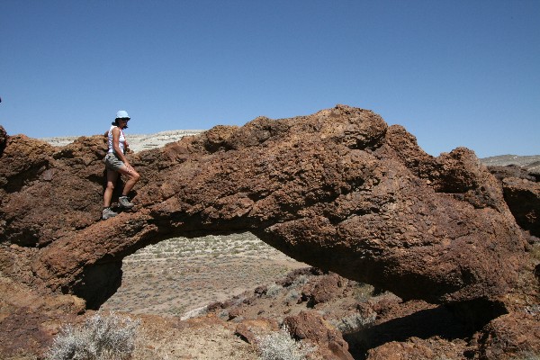 Last Chance Canyon Arch