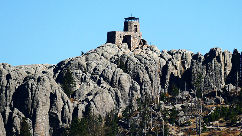 Little Devils Tower Custer State Park Black Hills Rapid City South Dakota