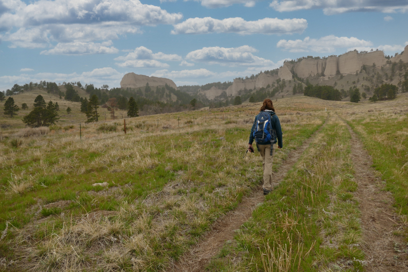 Bilder Lovers Leap Butte - Wagon Wheel Trail [Fort Robinson State Wildlife Area] - Pictures Lovers Leap Butte - Wagon Wheel Trail [Fort Robinson State Wildlife Area]