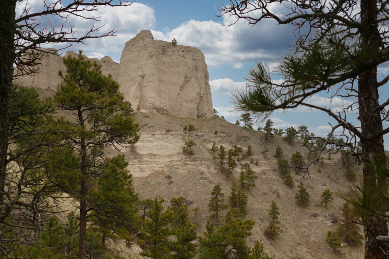 Bilder Lovers Leap Butte - Wagon Wheel Trail [Fort Robinson State Wildlife Area] - Pictures Lovers Leap Butte - Wagon Wheel Trail [Fort Robinson State Wildlife Area]