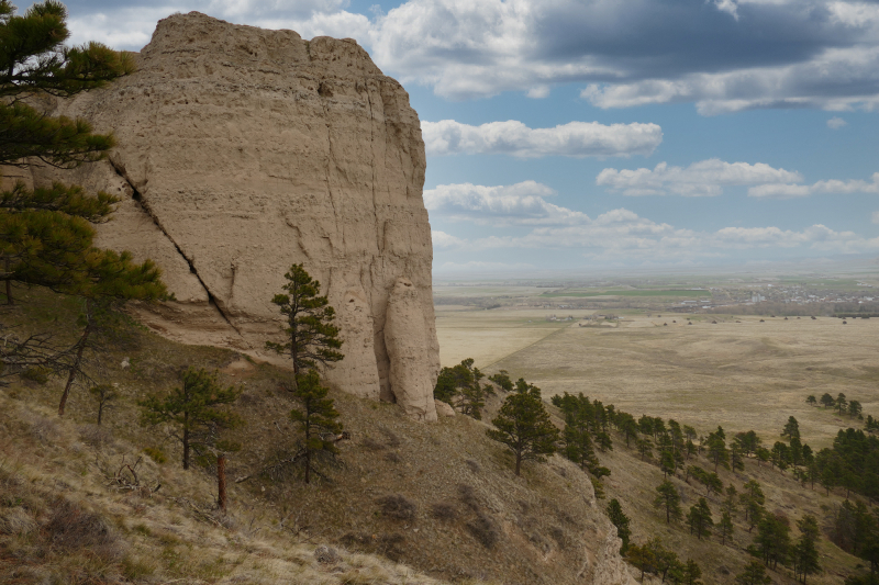 Bilder Lovers Leap Butte - Wagon Wheel Trail [Fort Robinson State Wildlife Area] - Pictures Lovers Leap Butte - Wagon Wheel Trail [Fort Robinson State Wildlife Area]