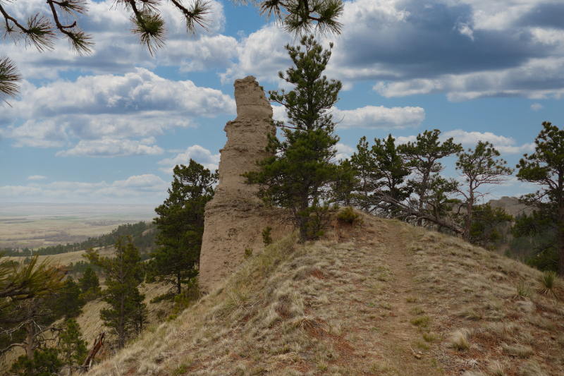 Lovers Leap Butte - Wagon Wheel Trail [Fort Robinson State Wildlife Area]