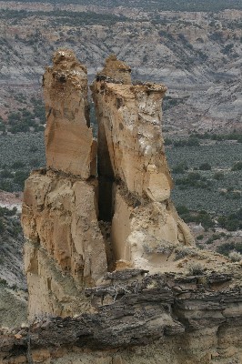 Lybrook Fossil Area aka. Lybrook Badlands Overlook [San Juan Basin]