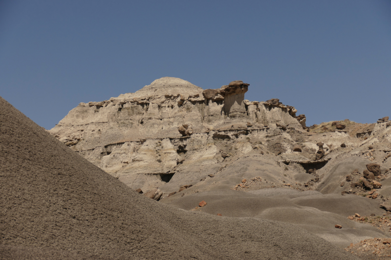 USA Hiking Database: Bilder Lybrook Fossil Area aka. Lybrook Badlands [Alamito Arroyo - San Juan Basin] - Pictures Lybrook Fossil Area aka. Lybrook Badlands [Alamito Arroyo - San Juan Basin]