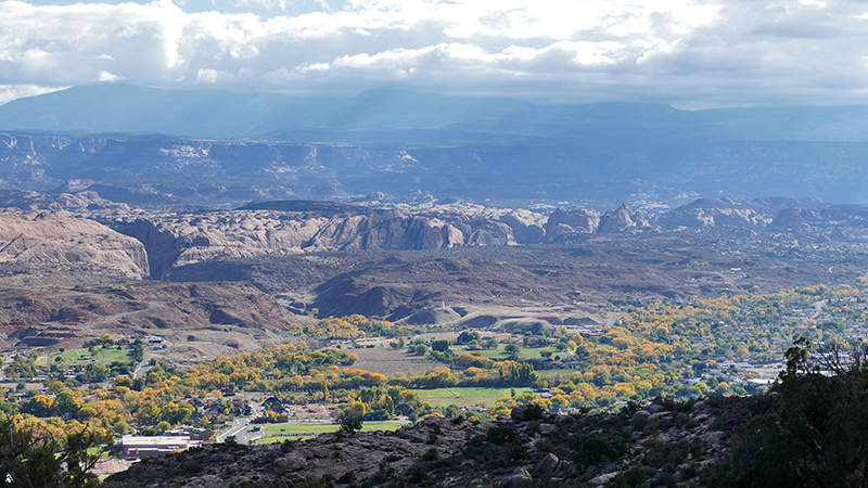 Moab Rim Trail View