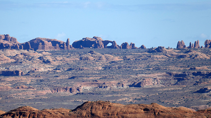 Moab Rim Trail View