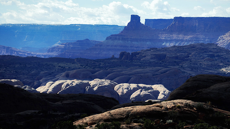 Moab Rim Trail View